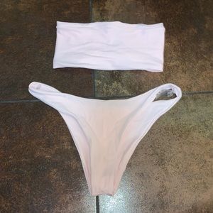 SHEIN Light pink bikini top